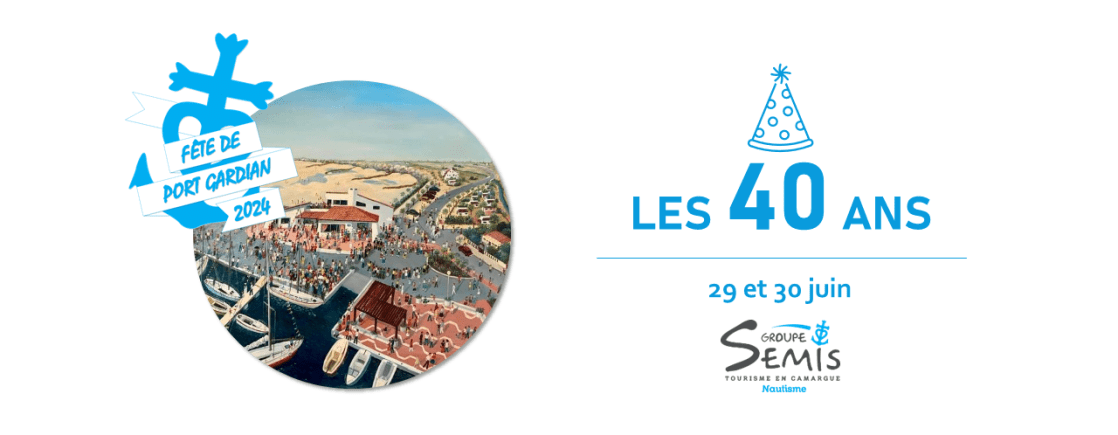 40 ans de Port Gardian ~ 29 et 30 juin&nbsp;2024