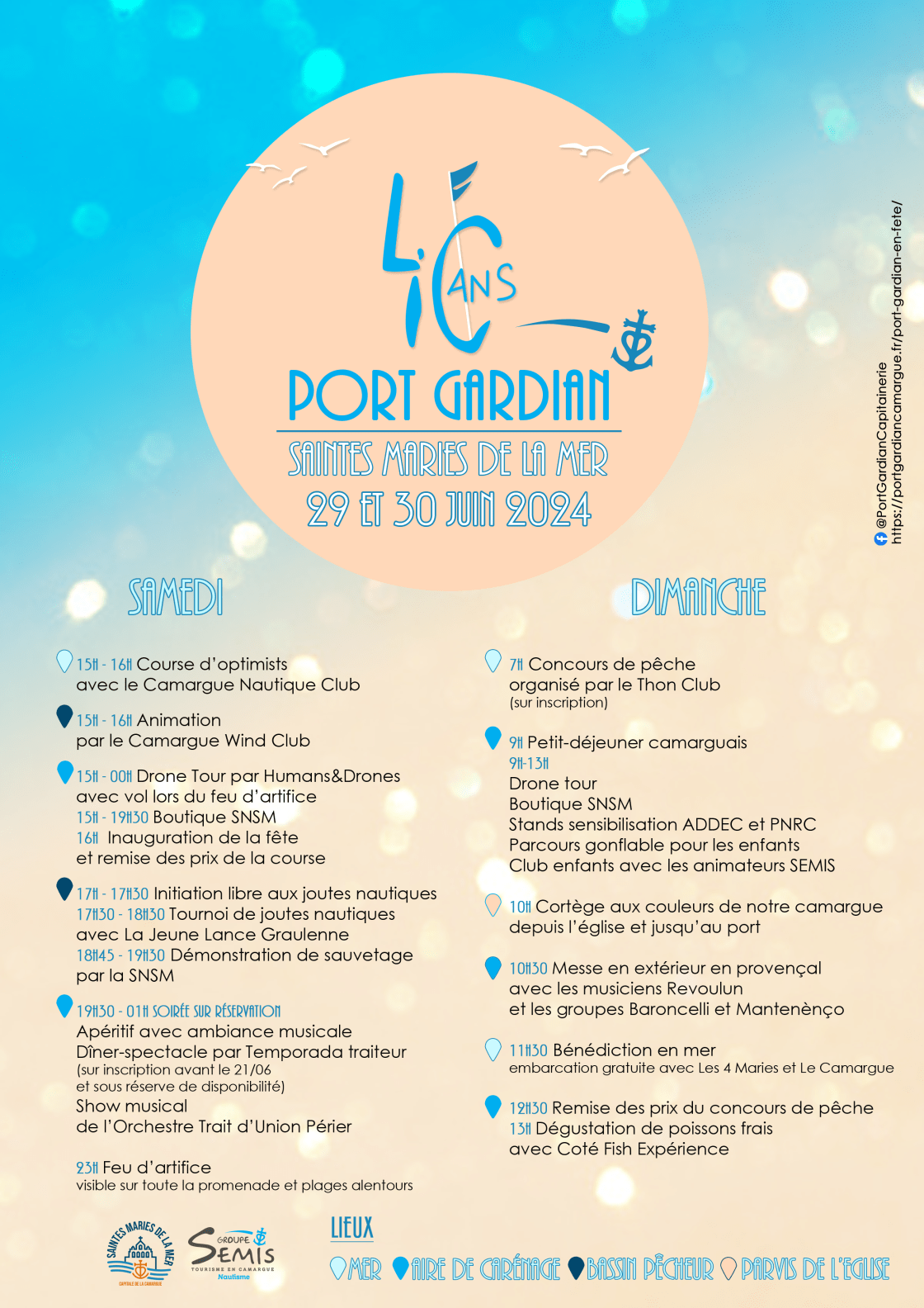 40 ans de Port Gardian, deux jours de&nbsp;fête